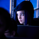 Teagan Croft as Rachel Roth in Titans.